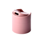 24/410 PP disc top cap for hair care, household care and personal care packaging, side view