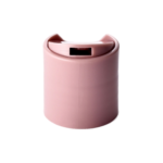 24/410 PP disc top cap for hair care, household care and personal care packaging, front view