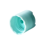 24/410 PP disc top cap for hair care, household care and personal care packaging, bottom view