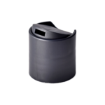 24/410 PP disc top cap for hair care, household care and personal care packaging, side view