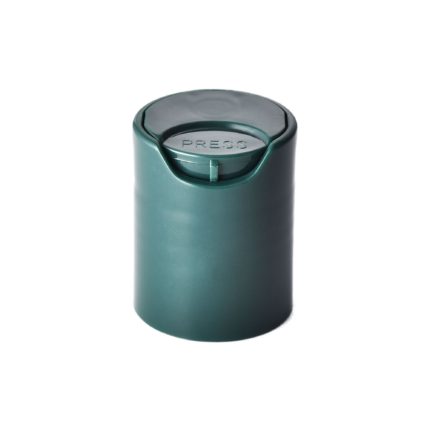24/415 PP disc top cap for hair care, household care and personal care packaging, back view