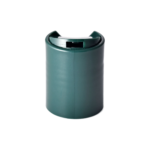 24/415 PP disc top cap for hair care, household care and personal care packaging, front view
