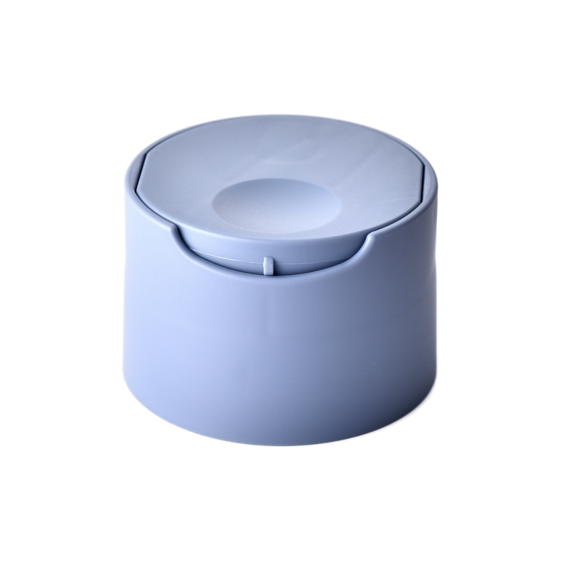 24/410 PP disc top cap for hair care, household care and personal care packaging, back view