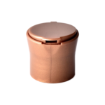 24/410 PP disc top cap for hair care, household care and personal care packaging, front view