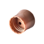 24/410 PP disc top cap for hair care, household care and personal care packaging, bottom view