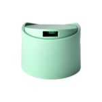 24/410 PP disc top cap for hair care, household care and personal care packaging, front view