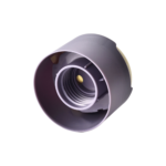 24/410 PP disc top cap for hair care, household care and personal care packaging, bottom view