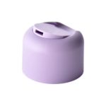 24/410 PP disc top cap for hair care, household care and personal care packaging, side view