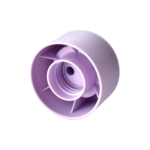 24/410 PP disc top cap for hair care, household care and personal care packaging, bottom view