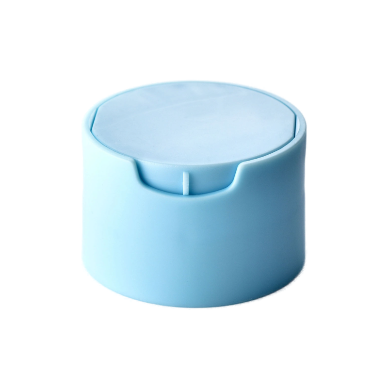 24/410 PP disc top cap for hair care, household care and personal care packaging, back view