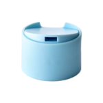 24/410 PP disc top cap for hair care, household care and personal care packaging, front view