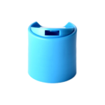 28/410 PP disc top cap for hair care, household care and personal care packaging, front view