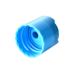 28/410 PP disc top cap for hair care, household care and personal care packaging, bottom view