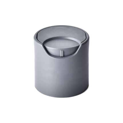 28/410 PP disc top cap for hair care, household care and personal care packaging, back view