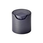 28/410 PP disc top cap for hair care, household care and personal care packaging, back view