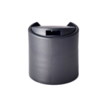 28/410 PP disc top cap for hair care, household care and personal care packaging, front view
