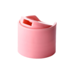 28/400 PP disc top cap for hair care, household care and personal care packaging, side view