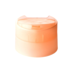 28/410 PP disc top cap for hair care, household care and personal care packaging, front view