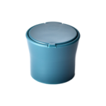 28/410 PP disc top cap for hair care, household care and personal care packaging, back view