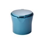 28/410 PP disc top cap for hair care, household care and personal care packaging, front view