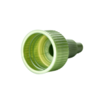20/410 PP and PE nozzle cap for hair care and personal care packaging, side view