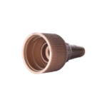 20/410 PE nozzle cap for hair care and personal care packaging, side view