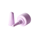 20/410 PP nozzle cap for hair care and personal care packaging, bottom view