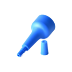 20/410 PP nozzle cap for hair care and personal care packaging, bottom view