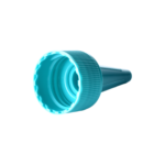 24/410 PP nozzle cap for hair care and personal care packaging, side view