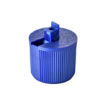 24/415 PP and PE nozzle cap for hair care, household care and personal care packaging, side view