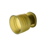 24/410 PP and PE push pull cap for household care packaging, bottom view