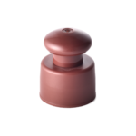 24/410 PP and PE push pull cap for household care packaging, front view