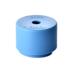 24/410 PP nozzle cap for hair care and personal care packaging, front view with nozzle open