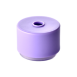 24/410 PP nozzle cap for hair care and personal care packaging, front view with nozzle open