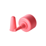 24/410 PP nozzle cap for hair care and personal care packaging, bottom view