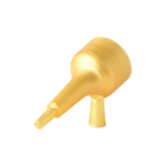 24/410 PP nozzle cap for hair care and personal care packaging, bottom view