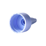 24/410 PP and PE nozzle cap for hair care and personal care packaging, side view