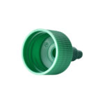 28/410 PP and PE nozzle cap for food and condiment, hair care and personal care packaging, side view