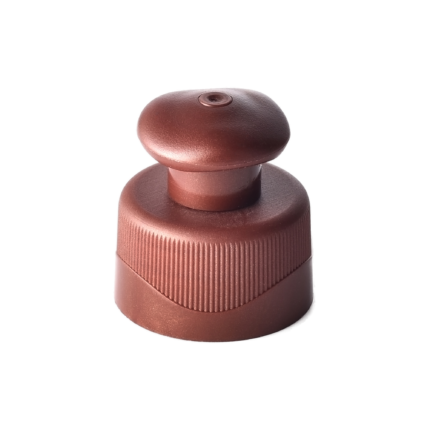 28/410 PP and PE push pull cap for household care packaging, front view