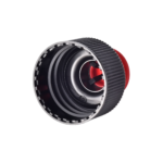 28/410 PP and PE push pull cap for household care packaging, bottom view