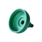 38/400 PP and PE nozzle cap for food and condiment, hair care and personal care packaging, side view