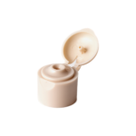 20/410 PP flip top cap for hair care and personal care packaging, front view open
