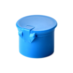 20/410 PP flip top cap for hair care and household care packaging, back view