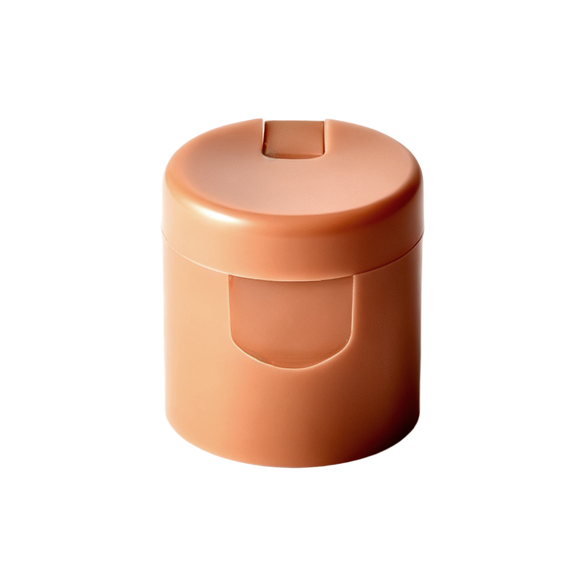 T20-12-1-clean 20/415 PP flip top cap T20-12 for hair care and household care packaging, front view closed