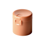 20/415 PP flip top cap for hair care and household care packaging, back view