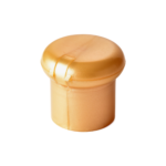 24/415 PP flip top cap for hair care and personal care packaging, back view