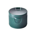 28/410 PP flip top cap for hair care and household care packaging, front view closed