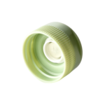 31/400 PP and TPE silicone valve cap for food and condiment, personal care and household care packaging, bottom view