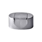 32/410 PP and TPE silicone valve cap for food and condiment, personal care and household care packaging, back view