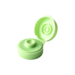 33/400 PP and TPE silicone valve cap for household care packaging, front view open